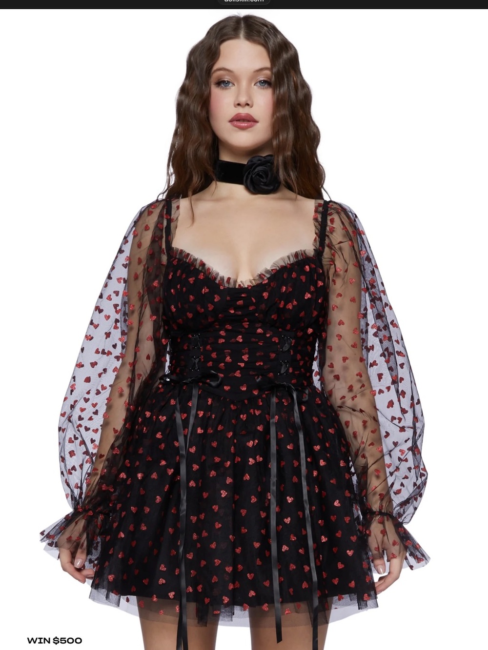 Sugar Thrillz Tulle Babydoll Dress